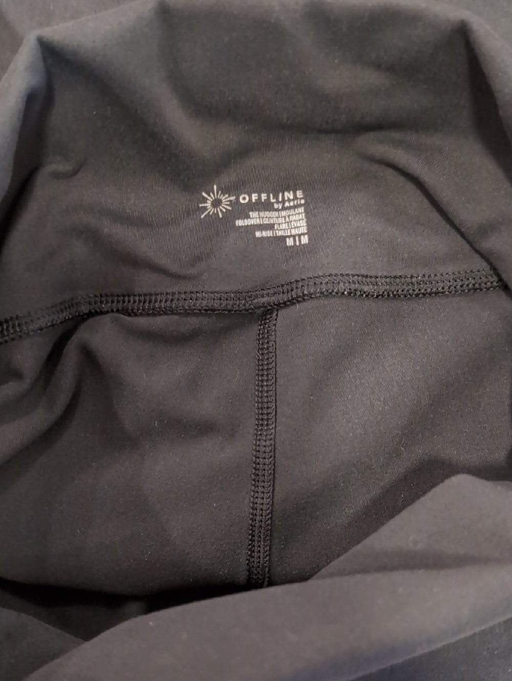 Black Boot-Cut Women's Yoga Pants - Picture 4 of 4